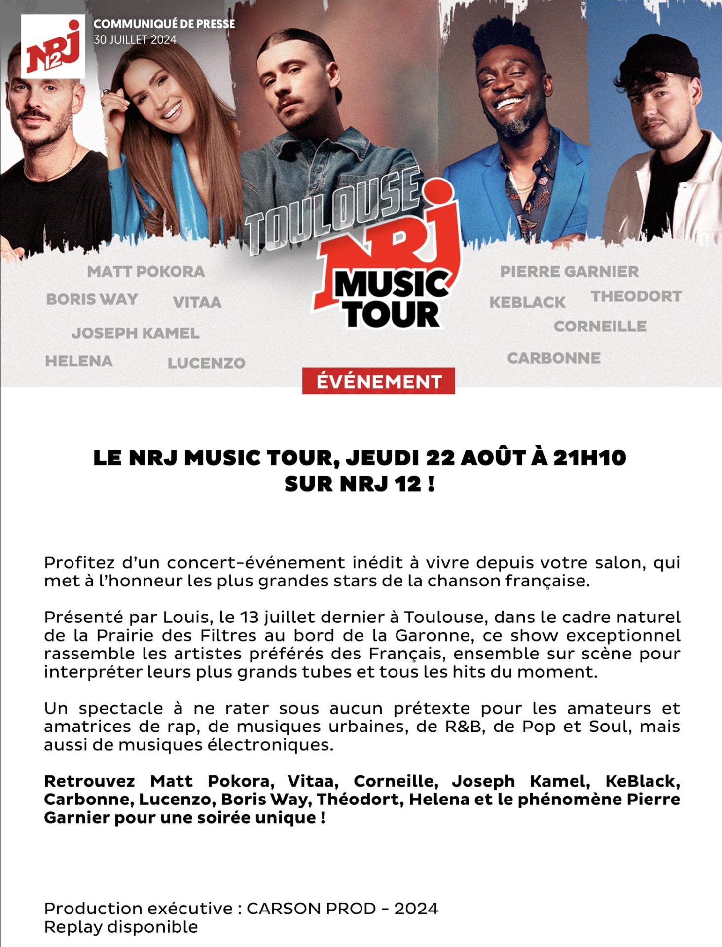 Nrj music tour